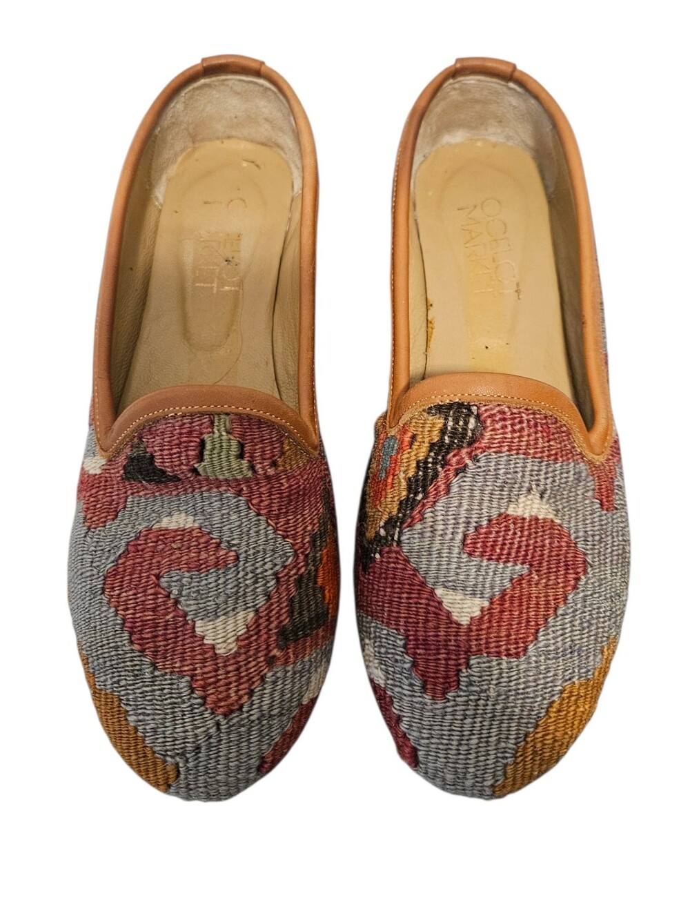OCELOT MARKET Women's Turkish Kilim Loafers 6‎ US/37 EU